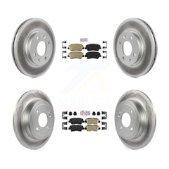 Transit Auto KGA-101543 Disc Brake Kit for 2012-2018 Kia Rio, Hyundai Accent - Front and Rear