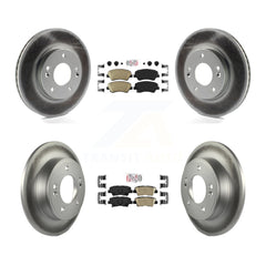 Transit Auto KGA-101546 Disc Brake Kit for 2011-2016 Hyundai Elantra GT, Kia Forte and More - Front and Rear