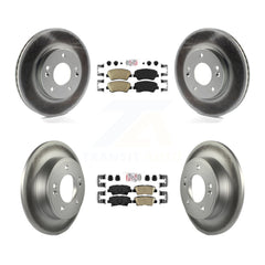 Transit Auto KGA-101547 Disc Brake Kit for 2011-2016 Hyundai Elantra GT, Kia Forte and More - Front and Rear