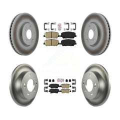 Transit Auto KGA-101550 Disc Brake Kit for 2013-2015 Hyundai Veloster - Front and Rear