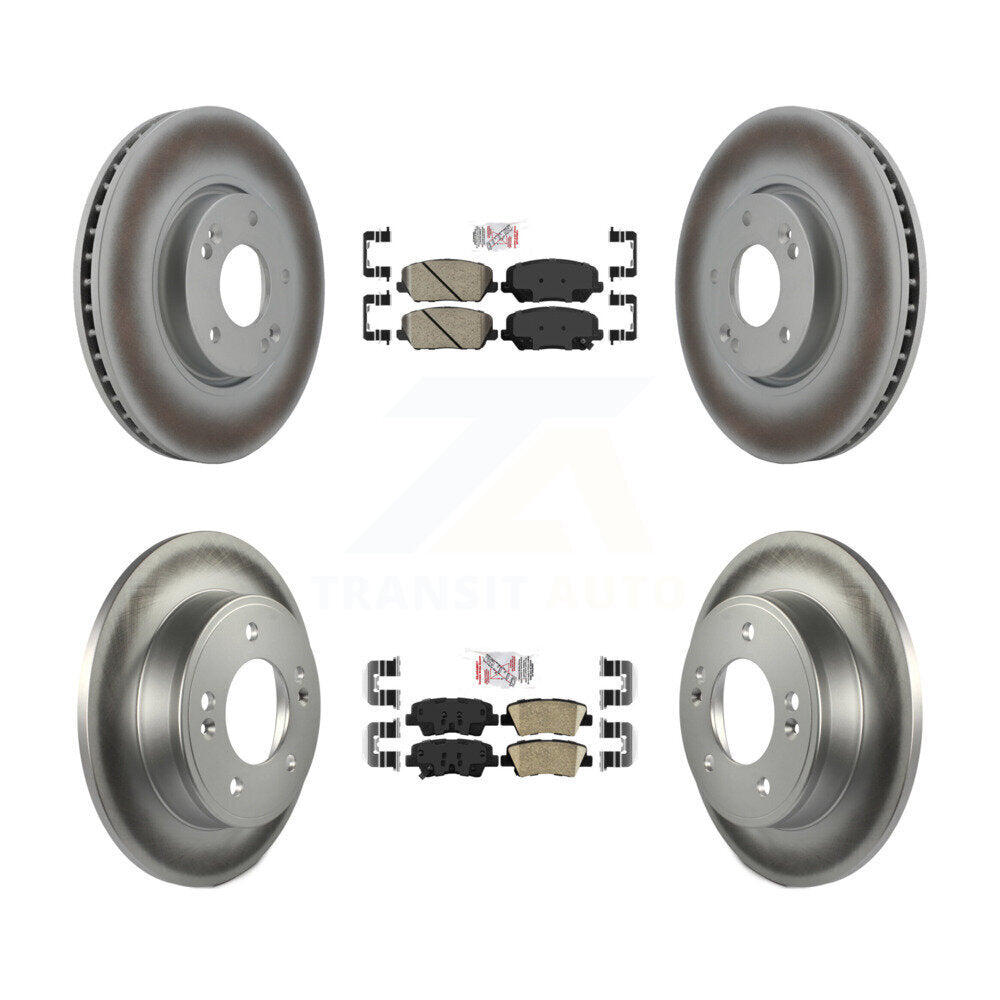 Transit Auto KGA-101555 Disc Brake Kit for 2014-2016 Kia Forte, Kia Forte Koup, Kia Forte5 - Front and Rear