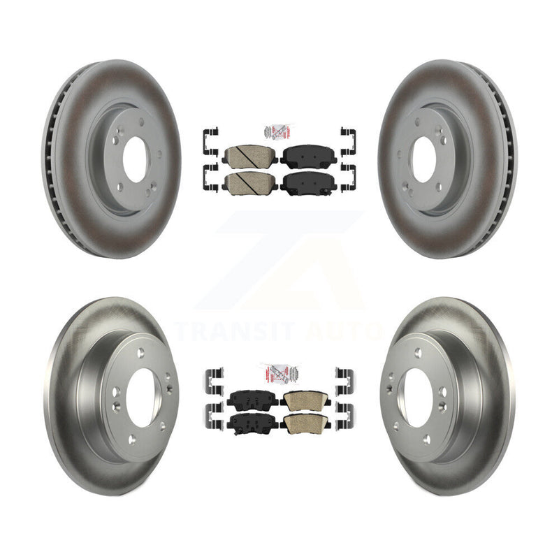 Transit Auto KGA-101555 Disc Brake Kit for 2014-2016 Kia Forte, Kia Forte Koup, Kia Forte5 - Front and Rear