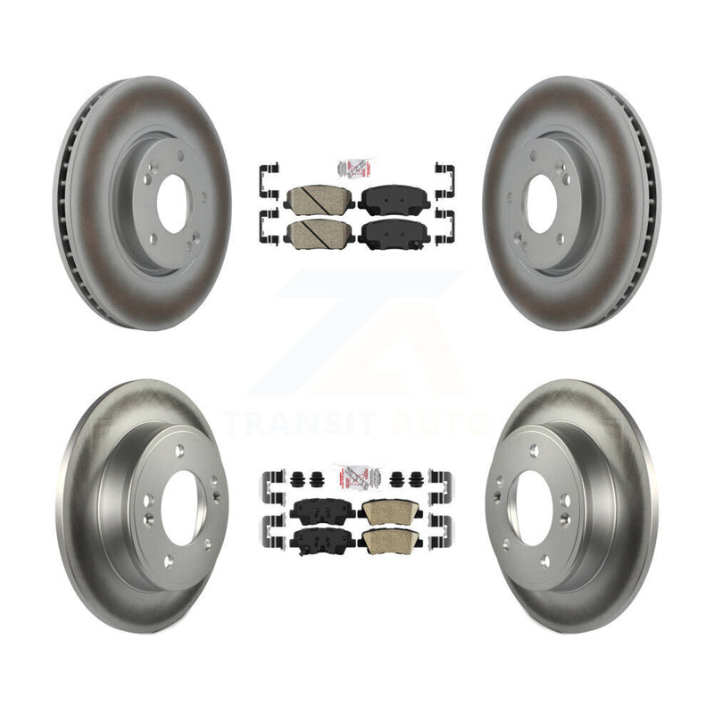 Transit Auto KGA-101556 Disc Brake Kit for 2014-2016 Kia Forte, Kia Forte Koup, Kia Forte5 - Front and Rear