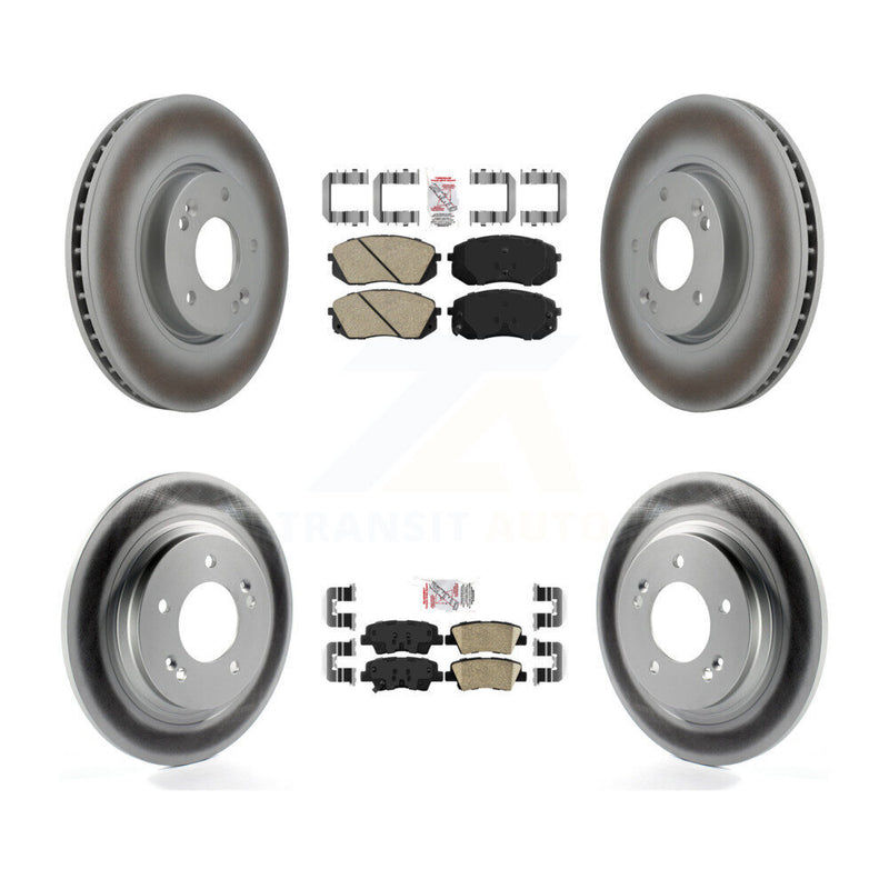 Transit Auto KGA-101563 Disc Brake Kit for 2015-2016 Kia Soul EV - Front and Rear