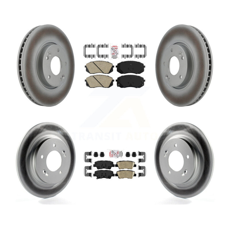 Transit Auto KGA-101564 Disc Brake Kit for 2015-2016 Kia Soul EV - Front and Rear
