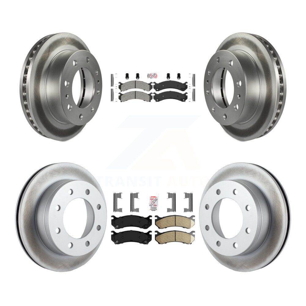 Transit Auto KGA-101581 Disc Brake Kit for 1999-2009 Chevrolet Silverado 1500 HD Classic, Chevrolet Suburban 2500 and More - Front and Rear