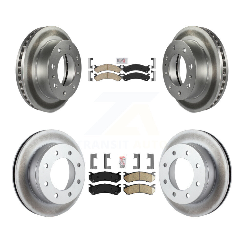 Transit Auto KGA-101582 Disc Brake Kit for 1999-2009 Chevrolet Silverado 1500 HD Classic, Chevrolet Suburban 2500 and More - Front and Rear
