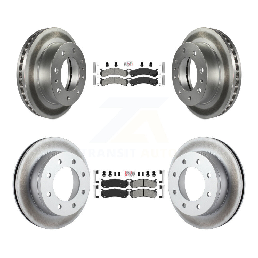 Transit Auto KGA-101583 Disc Brake Kit for 1999-2009 Chevrolet Silverado 1500 HD Classic, Chevrolet Suburban 2500 and More - Front and Rear