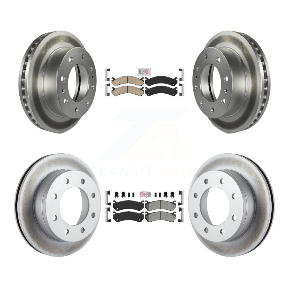 Transit Auto KGA-101584 Disc Brake Kit for 1999-2009 Chevrolet Silverado 1500 HD Classic, Chevrolet Suburban 2500 and More - Front and Rear