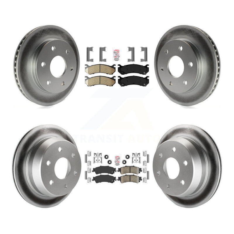 Transit Auto KGA-101589 Disc Brake Kit for 1999-2007 Chevrolet Silverado 1500 Classic, GMC Sierra 1500 Classic and More - Front and Rear