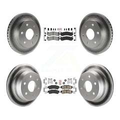 Transit Auto KGA-101590 Disc Brake Kit for 1999-2007 Chevrolet Silverado 1500 Classic, GMC Sierra 1500 Classic and More - Front and Rear
