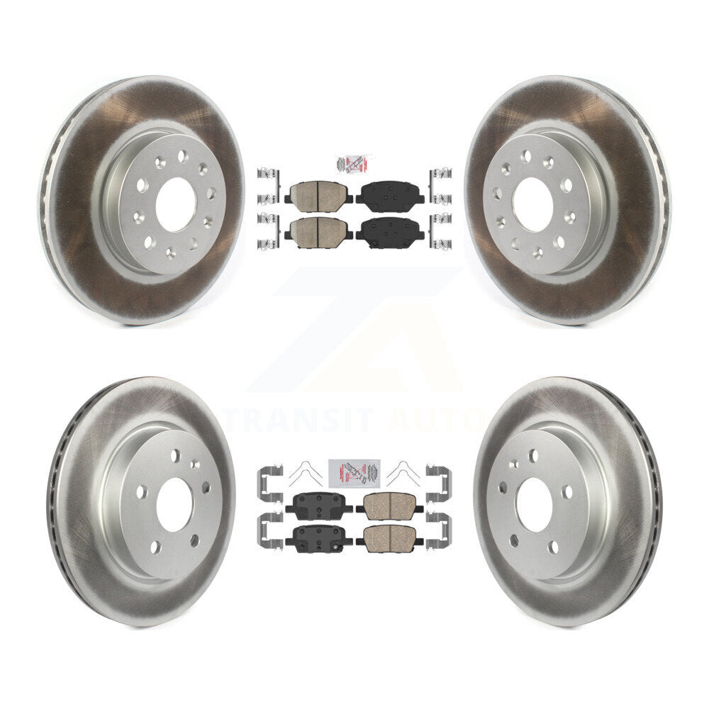 Transit Auto KGA-101596 Disc Brake Kit for 2016-2020 Chevrolet Camaro - Front and Rear