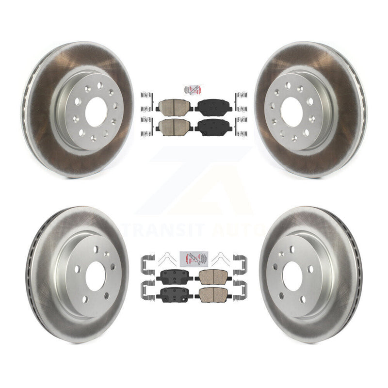 Transit Auto KGA-101596 Disc Brake Kit for 2016-2020 Chevrolet Camaro - Front and Rear