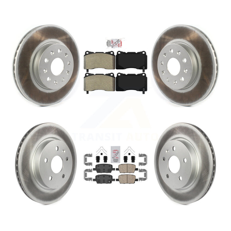 Transit Auto KGA-101599 Disc Brake Kit for 2016-2022 Chevrolet Camaro, Cadillac CT6 - Front and Rear