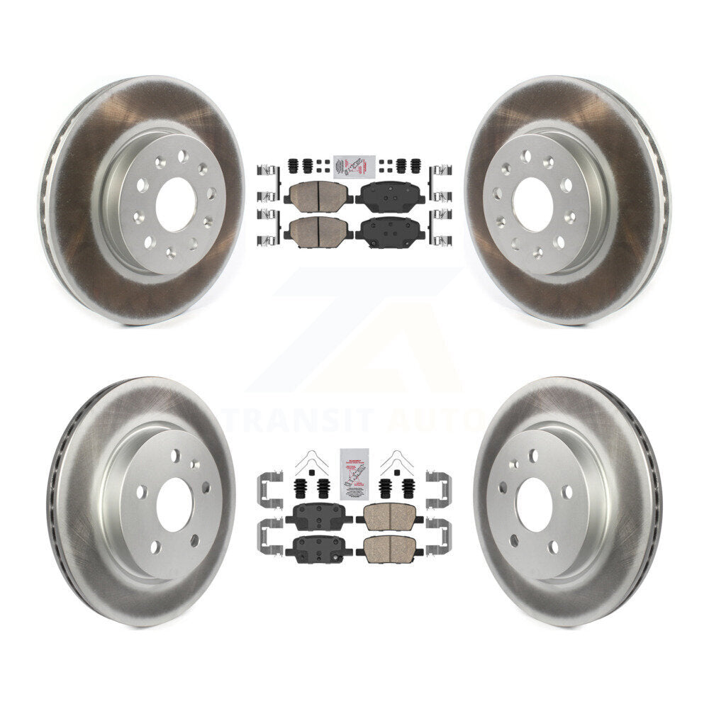 Transit Auto KGA-101601 Disc Brake Kit for 2016-2020 Chevrolet Camaro - Front and Rear