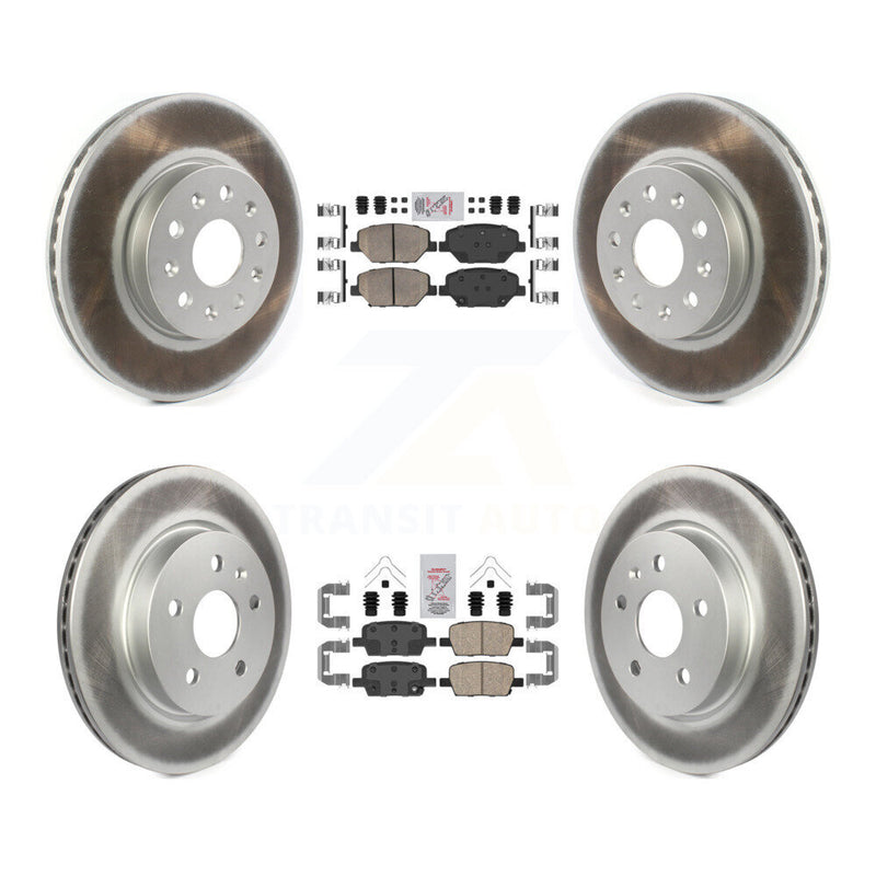 Transit Auto KGA-101601 Disc Brake Kit for 2016-2020 Chevrolet Camaro - Front and Rear