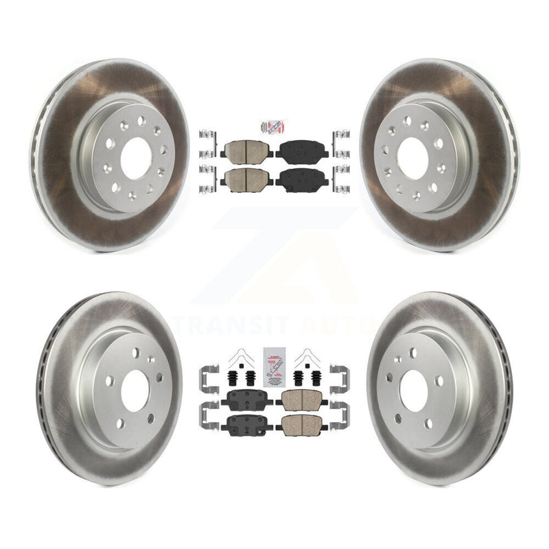 Transit Auto KGA-101602 Disc Brake Kit for 2016-2020 Chevrolet Camaro - Front and Rear
