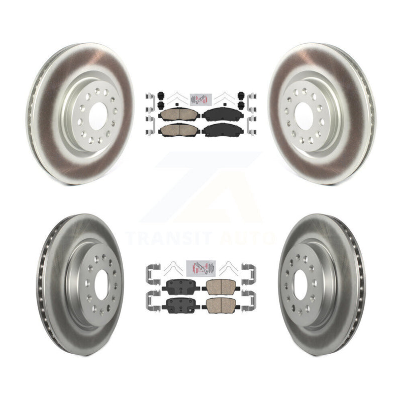 Transit Auto KGA-101607 Disc Brake Kit for 2017-2020 Cadillac XT6, Buick Enclave, Cadillac XT5 - Front and Rear