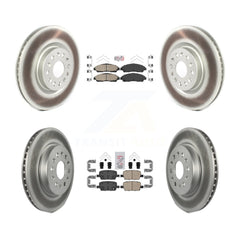 Transit Auto KGA-101610 Disc Brake Kit for 2017-2020 Cadillac XT6, Buick Enclave, Cadillac XT5 - Front and Rear