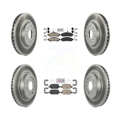 Transit Auto KGA-101611 Disc Brake Kit for 2017-2020 Chevrolet Traverse, Chevrolet Blazer and More - Front and Rear