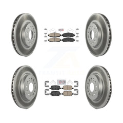 Transit Auto KGA-101612 Disc Brake Kit for 2017-2020 Chevrolet Traverse, Chevrolet Blazer and More - Front and Rear