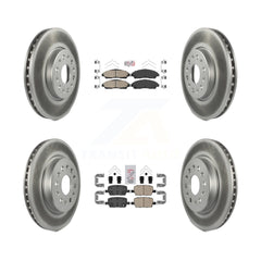 Transit Auto KGA-101614 Disc Brake Kit for 2017-2020 Chevrolet Traverse, Chevrolet Blazer and More - Front and Rear