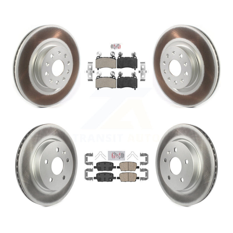 Transit Auto KGA-101617 Disc Brake Kit for 2016-2018 Cadillac CT6 - Front and Rear