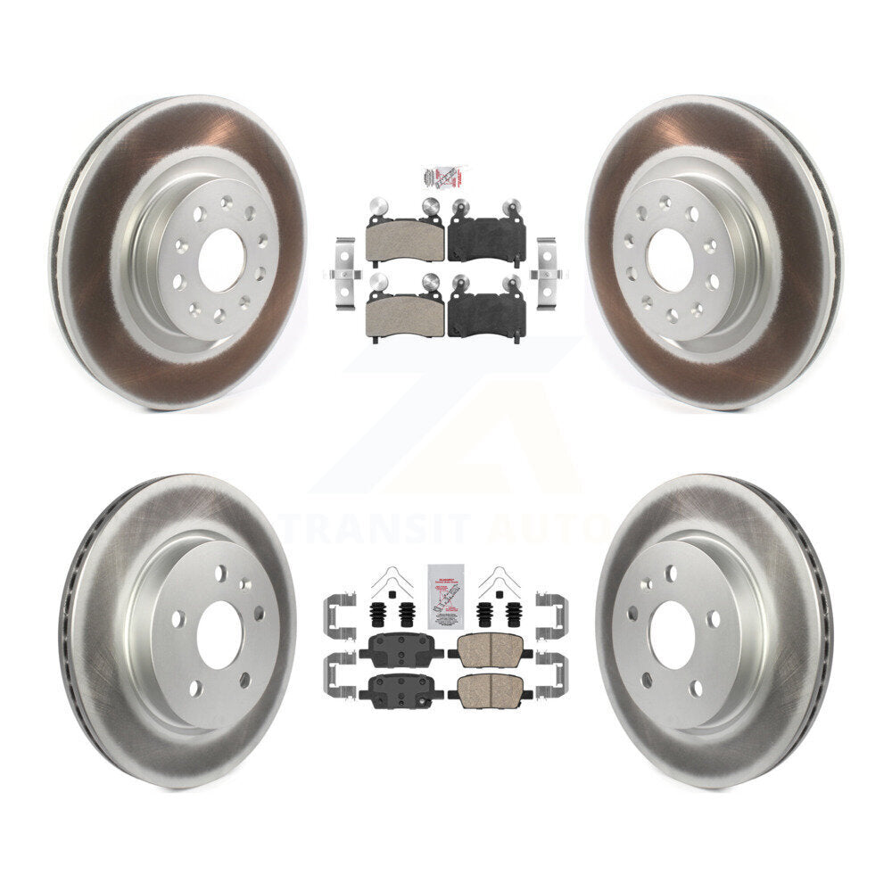 Transit Auto KGA-101618 Disc Brake Kit for 2016-2018 Cadillac CT6 - Front and Rear