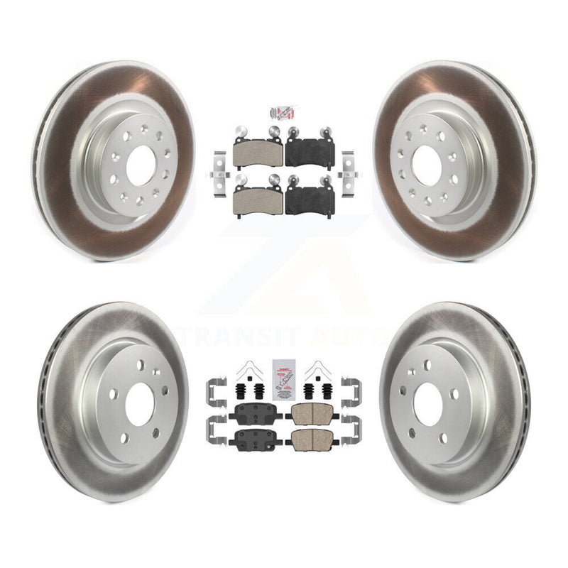 Transit Auto KGA-101618 Disc Brake Kit for 2016-2018 Cadillac CT6 - Front and Rear