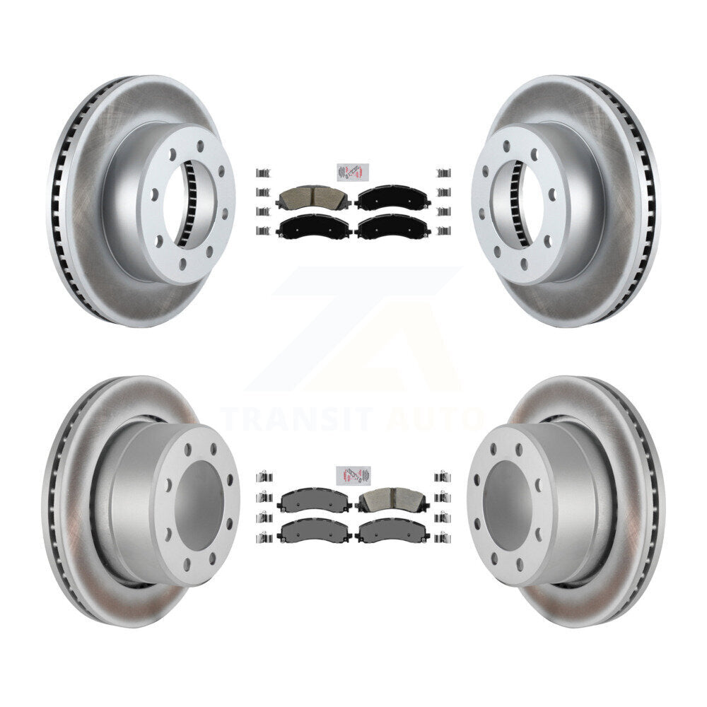 Transit Auto KGA-101628 Disc Brake Kit for 2019-2024 Ram 2500, Ram 3500 - Front and Rear