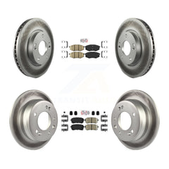 Transit Auto KGA-101633 Disc Brake Kit for 2010-2012 Kia Sportage, Hyundai Tucson - Front and Rear