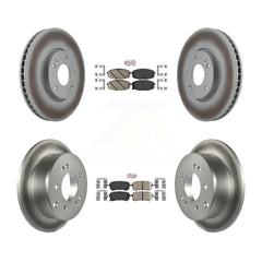 Transit Auto KGA-101636 Disc Brake Kit for 2010-2013 Kia Forte5, Kia Forte, Kia Forte Koup - Front and Rear