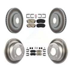Transit Auto KGA-101644 Disc Brake Kit for 2012-2016 Hyundai Tucson, Kia Sportage - Front and Rear