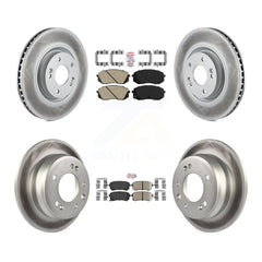 Transit Auto KGA-101645 Disc Brake Kit for 2015 Hyundai Tucson - Front and Rear