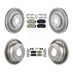 Transit Auto KGA-101646 Disc Brake Kit for 2015 Hyundai Tucson - Front and Rear