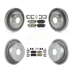 Transit Auto KGA-101651 Disc Brake Kit for 2006-2010 Hyundai Accent, Kia Rio, Kia Rio5 - Front and Rear