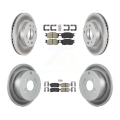 Transit Auto KGA-101652 Disc Brake Kit for 2006 Hyundai Accent - Front and Rear