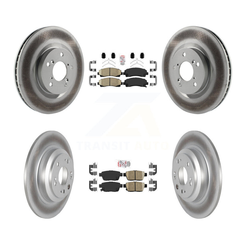 Transit Auto KGA-101654 Disc Brake Kit for 2009-2014 Acura TL - Front and Rear