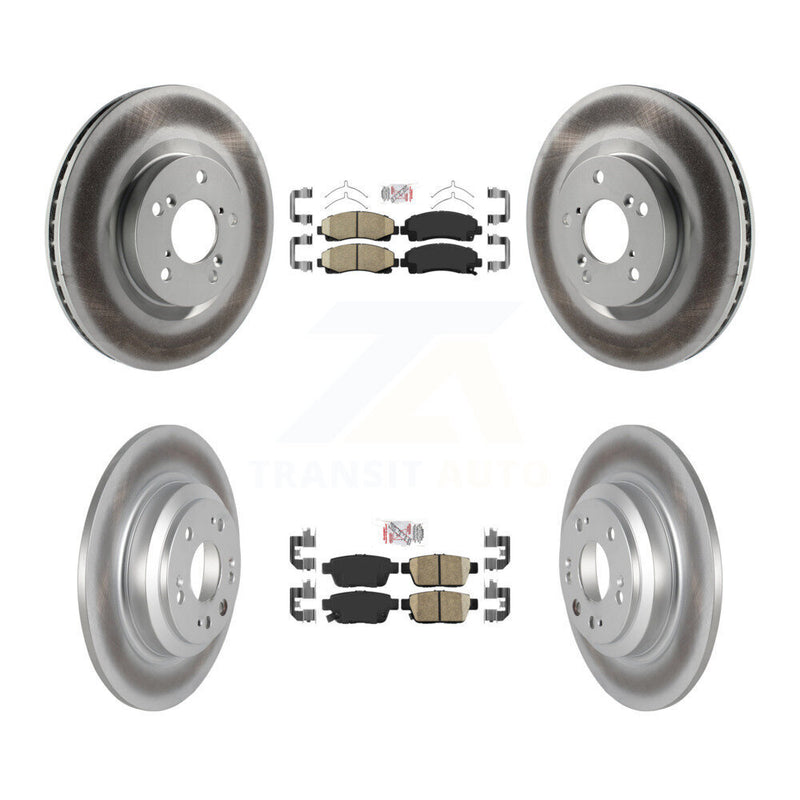 Transit Auto KGA-101655 Disc Brake Kit for 2009-2014 Acura TL - Front and Rear