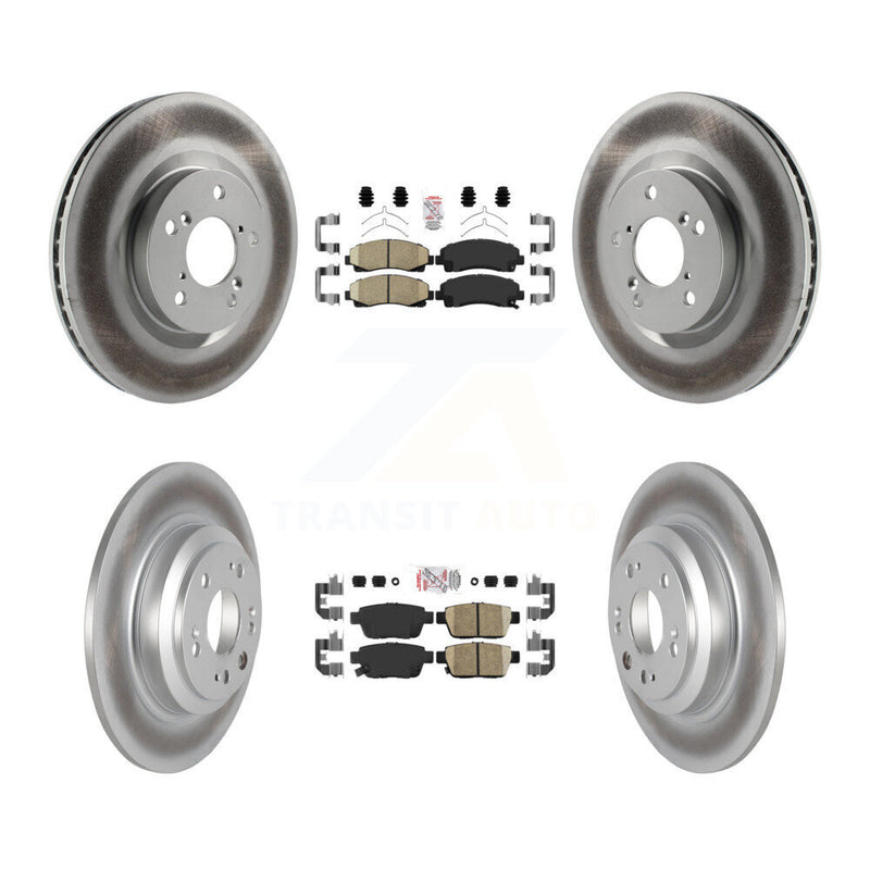Transit Auto KGA-101656 Disc Brake Kit for 2009-2014 Acura TL - Front and Rear