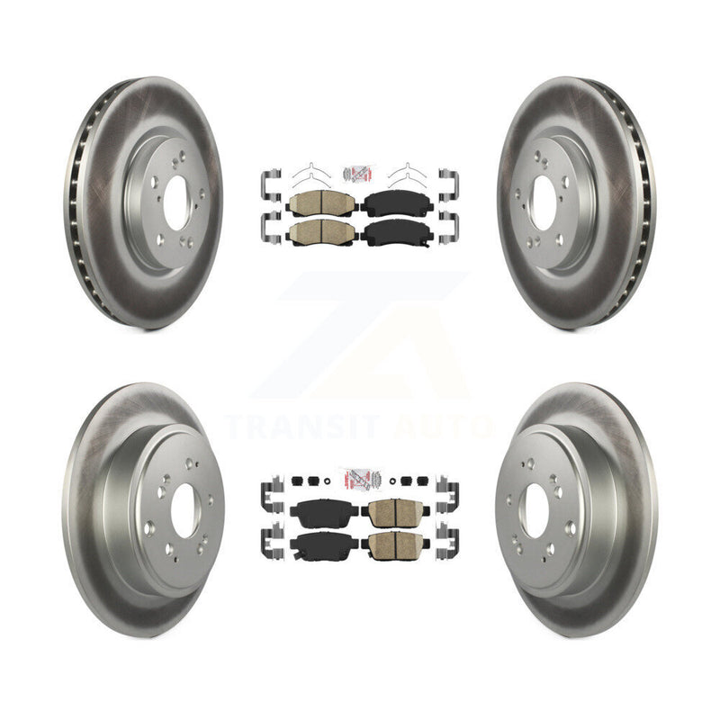 Transit Auto KGA-101661 Disc Brake Kit for 2006-2014 Honda Ridgeline - Front and Rear