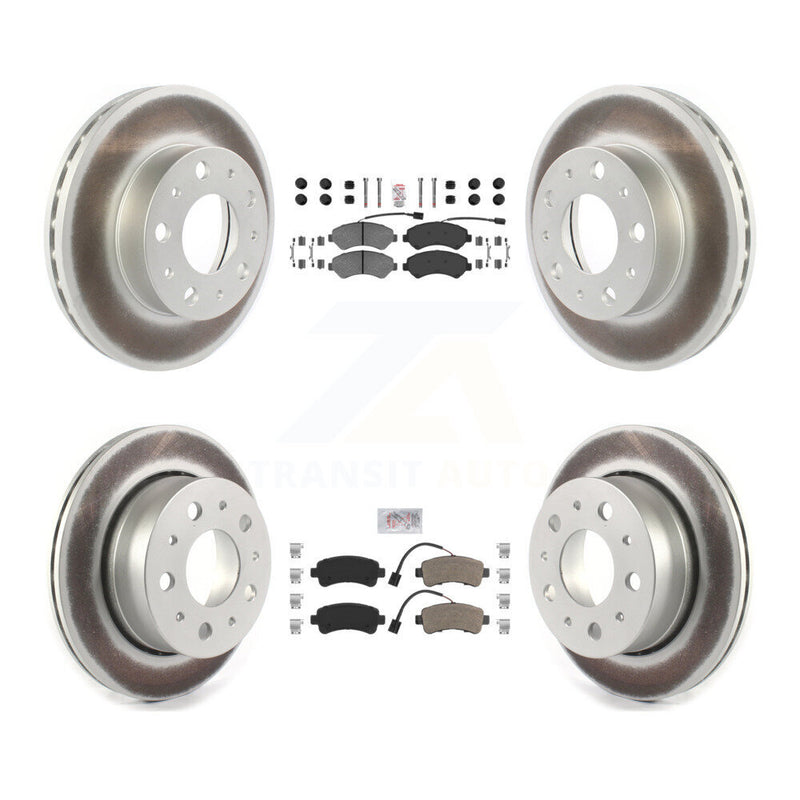 Transit Auto KGA-101662 Disc Brake Kit for 2014-2020 Ram ProMaster 1500, Ram ProMaster 2500, Ram ProMaster 3500 - Front and Rear