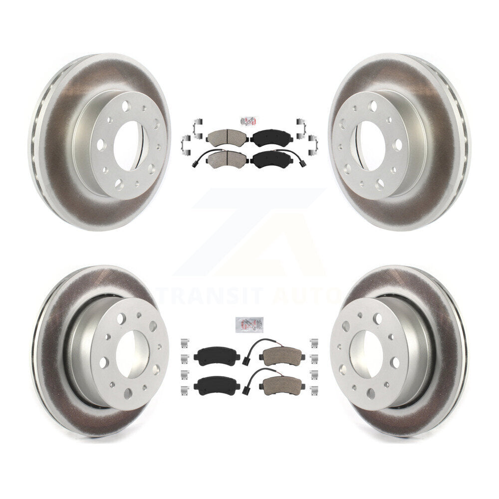 Transit Auto KGA-101663 Disc Brake Kit for 2014-2020 Ram ProMaster 1500, Ram ProMaster 2500, Ram ProMaster 3500 - Front and Rear