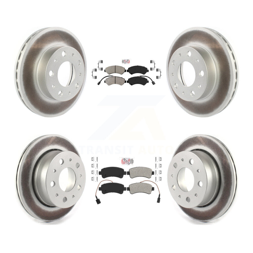 Transit Auto KGA-101675 Disc Brake Kit for 2014-2020 Ram ProMaster 1500, Ram ProMaster 2500, Ram ProMaster 3500 - Front and Rear