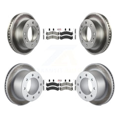 Transit Auto KGA-101680 Disc Brake Kit for 2001-2010 Chevrolet Silverado 3500 Classic, Chevrolet Silverado 3500 HD and More - Front and Rear