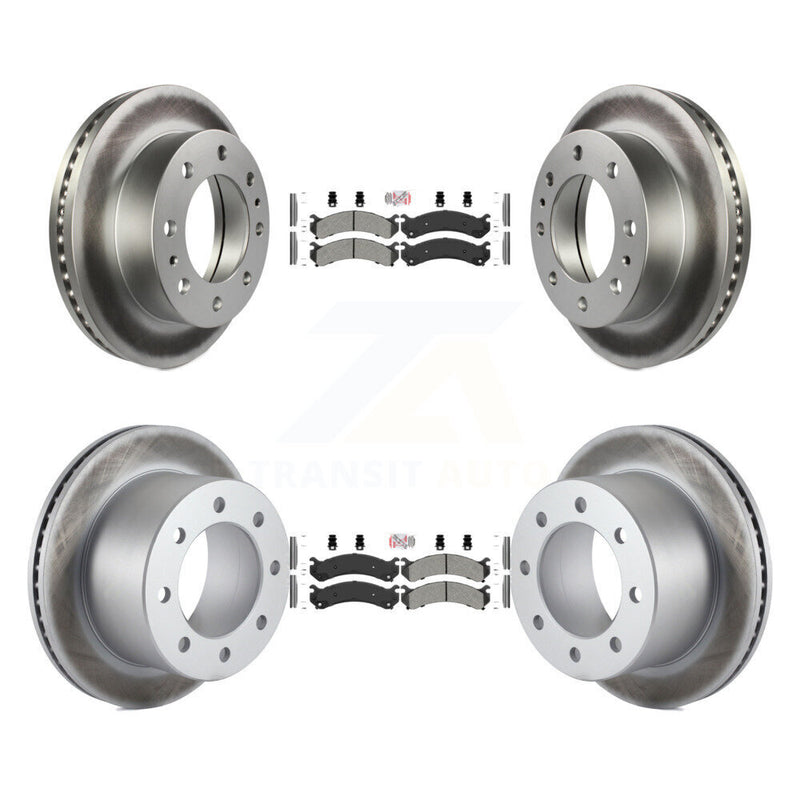 Transit Auto KGA-101680 Disc Brake Kit for 2001-2010 Chevrolet Silverado 3500 Classic, Chevrolet Silverado 3500 HD and More - Front and Rear