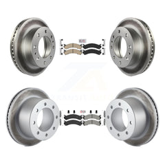 Transit Auto KGA-101681 Disc Brake Kit for 2001-2010 Chevrolet Silverado 3500 Classic, Chevrolet Silverado 3500 HD and More - Front and Rear