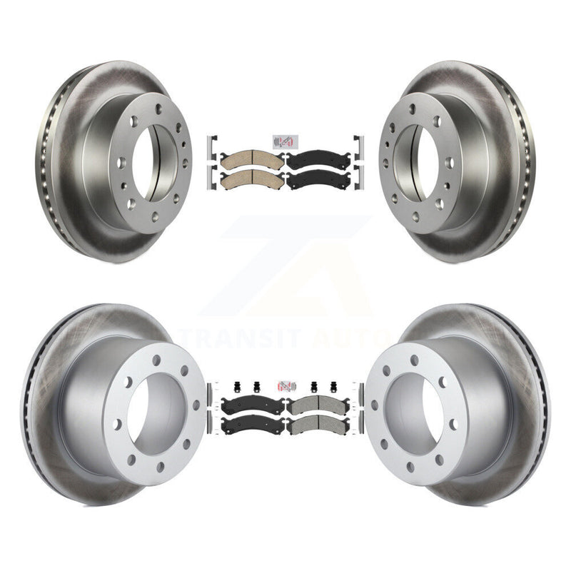 Transit Auto KGA-101681 Disc Brake Kit for 2001-2010 Chevrolet Silverado 3500 Classic, Chevrolet Silverado 3500 HD and More - Front and Rear