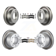 Transit Auto KGA-101684 Disc Brake Kit for 2001-2010 Chevrolet Silverado 3500 Classic, Chevrolet Silverado 3500 HD and More - Front and Rear