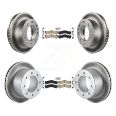 Transit Auto KGA-101685 Disc Brake Kit for 2001-2010 Chevrolet Silverado 3500 Classic, Chevrolet Silverado 3500 HD and More - Front and Rear